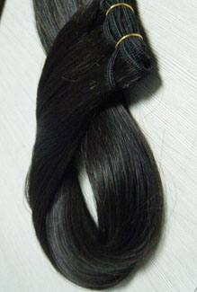 Machine weft indian Straight Hair exporters india